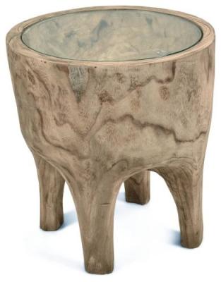 China Modern Wooden Glass Top Coffee Table Side Table for sale