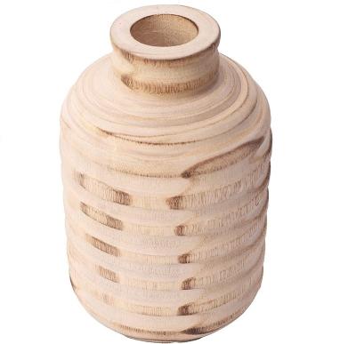 China Rustic Natural Wooden Flower Pot Planter Flower Vase Flower Pots Rustic Rustic Planters for sale