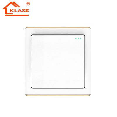 China New Design One PC Band One Way Switch British Standard With Ring Wholesale Price Electroplating Commercial Home Use for sale