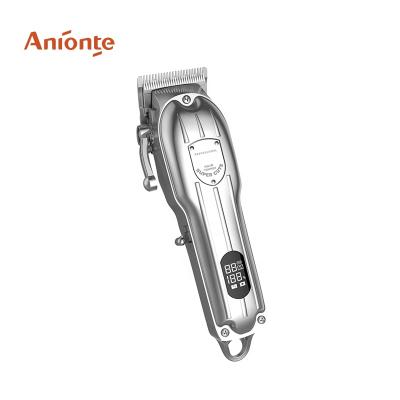 China Household Professional Rechargeable DC Motor Clipper Low Noise Design All Metal Clipper for sale