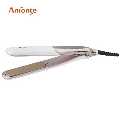 China Commercial Professional PTC Heater White Ceramic Flat Iron Hair Straightener for sale