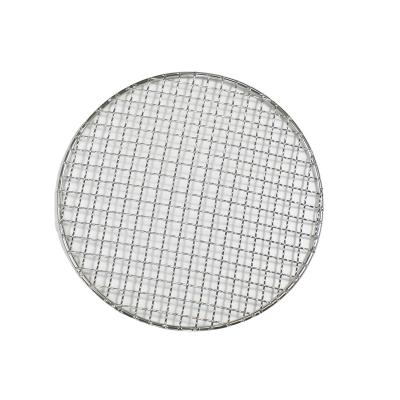 China Easily Cleaned Barbecue Mesh Grill Net Barbecue Basket Mesh Grid Grill Net Stainless Steel for sale