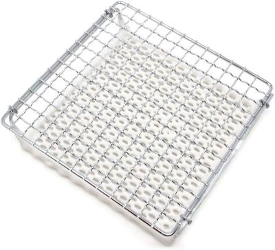 China Easily Cleaned Amazon BBQ Grill Net Hot Selling 2022 High Quality Ceramic Gas Grilling Net for sale