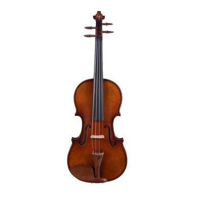 China Luxury Hand Painted Colored Different Kinds Brown 4/4 1/4 Violin for sale