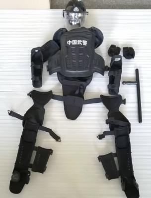 China Explosion Proof Tactical Gear Anti Riot Uniform 175cm Height With Riot Shield for sale