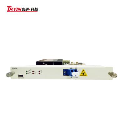 China DWDM System 26dB Gain Optical Preamplifier DWDM EDFA 16dBm Output Panel Board For DWDM Transport System for sale