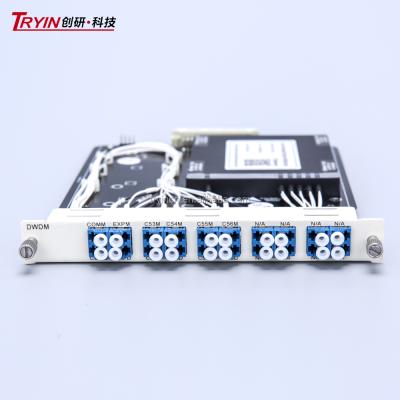 China DWDM Network DWDM mux demux with 40 port type A.W.G. 1310 channel 1U for sale