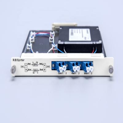 China Single Band C Band BIDI DWDM Network Bidirectional Transmission Fiber Mux/Demux Red/Blue Dwdm Filter With Single Port for sale