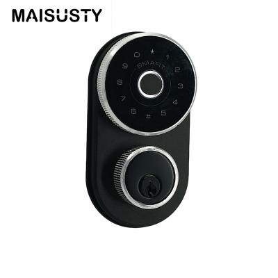 China Home Hotel Apartments Office Password Lock Outdoor Key Biometric Fingerprint Door Lock Finger Touch Door Lock for sale