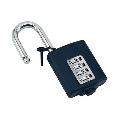 China Bags Zinc Alloy 4 Digit Padlocks High Quality Anti-theft Combination Padlock New Arrival Luggage Digital Lock for sale