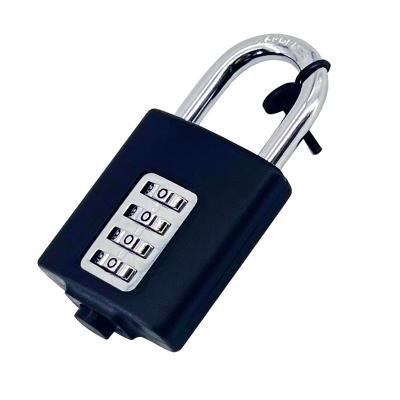 China Bags Keyless 4 Digital Luggage Lock High Quality Anti-theft 4 Digit Luggage Lock Wholesale Password Locks For Door/Gym/Fitness for sale