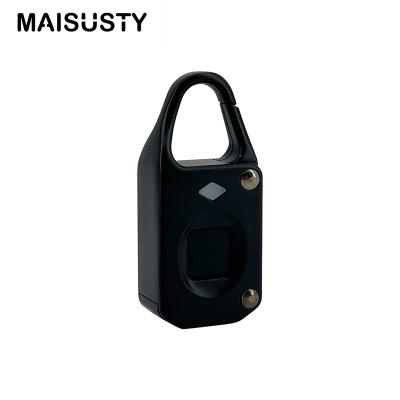 China Bag Electronic Anti-theft Biometric Fingerprint Padlock Digital Fingerprint Smart Padlock With Tuya APP for sale