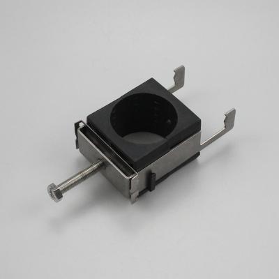 China SS304+PP/PA M Hook Hole One Way Single Hook Collar for sale