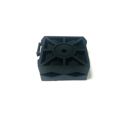 China PA6 UV Resistant PA6 Black Profiled Saddles For Latch Clamp for sale