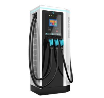 China European Standard CCS DC Charger EV Dc Car Charger Fast Type 60kw - 22kW / 43kW AC 2 Charger With 3 Charging Sockets GSCS060HY2 for sale