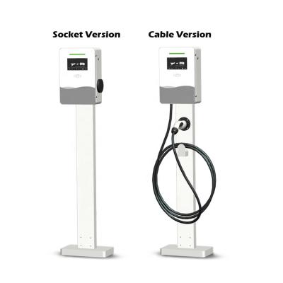 China Wall Box Charger 7Kw Ev Home Box Charger 7Kw 3 Phase Electric Car Ev Charger 7Kw 7