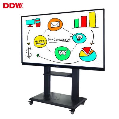 China Factory Direct Sale 75 Inch LG 700 Nits Interactive Whiteboard Smart TV Interactive Whiteboard For Multimedia Education DDW-IWB7501 for sale