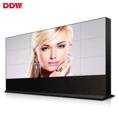 China Indoor hot good price 46 55 inch 2x2 2x3 3x3 1.7mm multi screen videowall ultra narrow bezel display made lcd video wall for sale