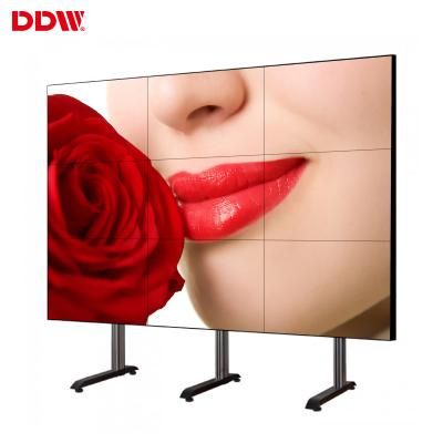 China Factory Outlet 46 Inch 3X3 Monitor Full Hd Floor Standing Touch Screen Indoor Frameless Seamless Touch Screen Interactive LCD Video Wall for sale