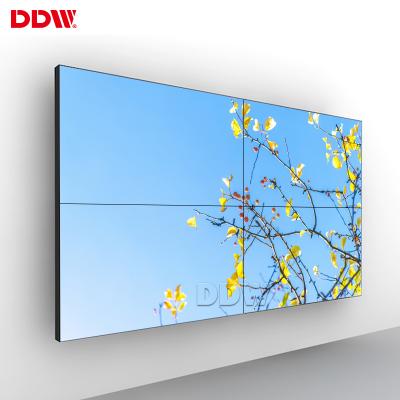 China LED Backlight 46inch 1.7mm LCD Wall Display Bezel 55inch 1.7mm Ultra Narrow Video Wall for sale