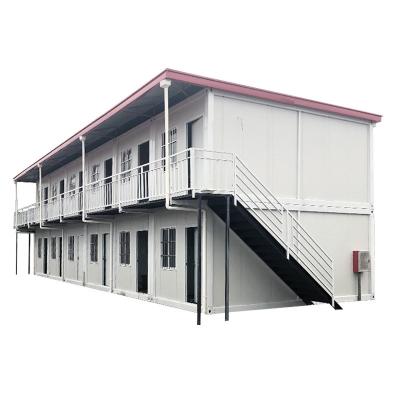 China Building Site Traditional Prefab House Mobile Residential Container House for sale