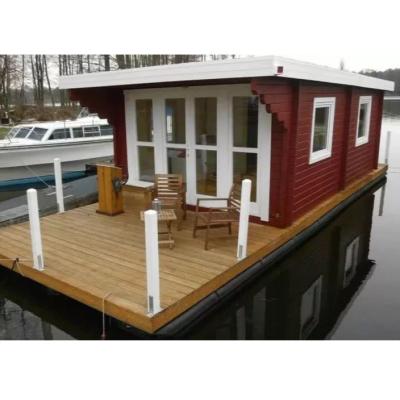 China New Design Morden Boats 2021 Sea House / Floating Prefab House Mobile Home for sale