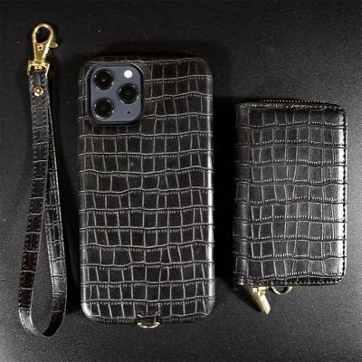 China Leather Wallet Back Covers For iPhone 12 11 Xr Xs 7 Phone 8 6s Luxury Quality Case Accessories For Removable Protective Wallet Case for sale