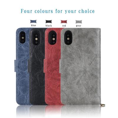 China Purse Artwork Shockproof Phone Case For Samsung A 20 e 30 40 50 70 80 90 Funda Etui Protective Cover Enclosure Luxury Leather Shell for sale