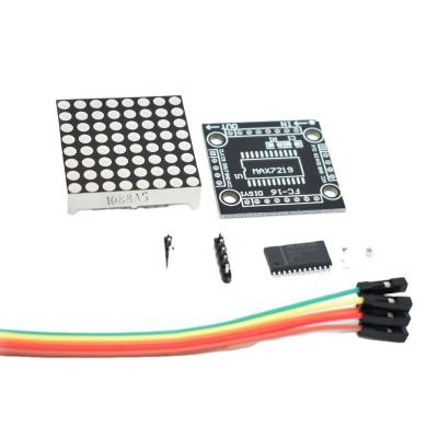 China MAX7219 Computer Dot Matrix Module Microcontroller DIY Module KIT for sale