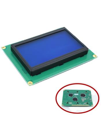 China 128*64 DOT LCD Module 5V Blue Screen 12864 LCD With ST7920 Backlight Parallel Port LCD12864 12864 for sale