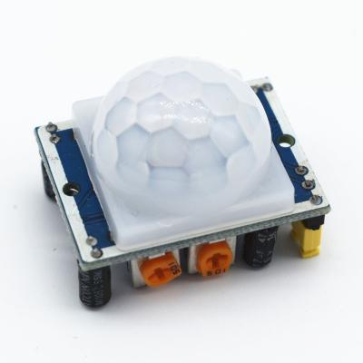 China 100PCS HC-SR501 Computer Adjust IR Pyroelectric PIR Motion Sensor Detector Infrared Module for sale