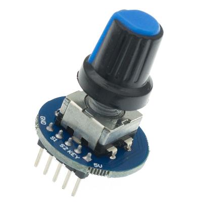 China Computer Rotary Encoder Module For Arduino Brick Sensor Development Round Audio Potentiometer Turn Knob EC11 for sale