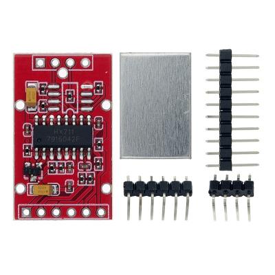 China Dual Channel Pressure Sensor HX711 24 Bit A/D Conversions Weighing Sensor Module With Metal Pitched for sale