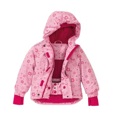 China Custom Logo Children's Ski Coat Warm Thick Waterproof Winter Ski Jacket Outdoor Raincoat For Kids for sale