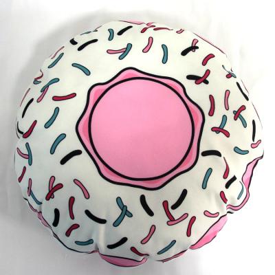 China Non-Toxic 3D Donut Cactus Milk Bottle Toothpaste Shaped Pillow Cover Fruit Pillow Cushion Watermelon Pineapple Cushion for sale