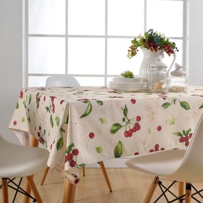 China Oilproof Creative New Pattern Christmas Tablecloth Party Rectangular High Quality Custom Tablecloths for sale