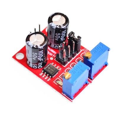 China NE555 Pulse Frequency Duty Cycle Adjustable Module Square Wave Signal Generator 10kHz-200kHz NE555 for sale