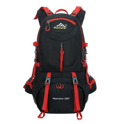 China 50L Large Capacity Outdoor Sport Waterproof Daypack Waterproof Camping Hiking Climbing Backpack For Traveling for sale