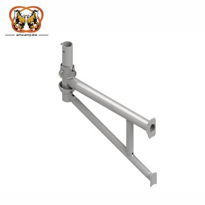 China Traditional scaffold panel bracket cuplock sccaffold hop up bracket for lateral work platform or beam support for sale