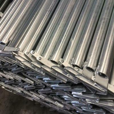 China AS/NZS Kwikstage Traditional Scaffolding Horizontals Hot Dipped Galvanized 1576 Ledger For Sale for sale