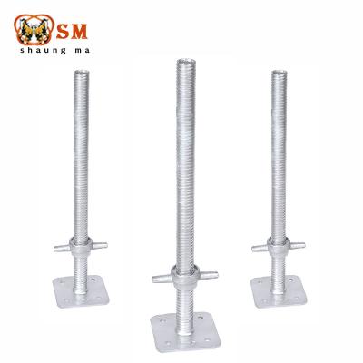 China Adjustable Hollow Screw Jack Jack Base For Building Galv Modern Scaffolding Hot Dip Construction for sale