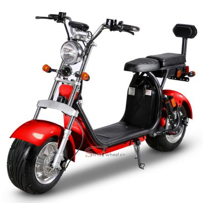 China Holland warehouse EEC COC citycoco 1500w 60v 40ah unisex electric motorcycle scooter city cocos dropshipping for sale