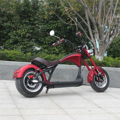 China 2020 high quality chopper 2000w Citycoco motorcycle scooter dropshipping electric citycoco 13 inch motor for sale