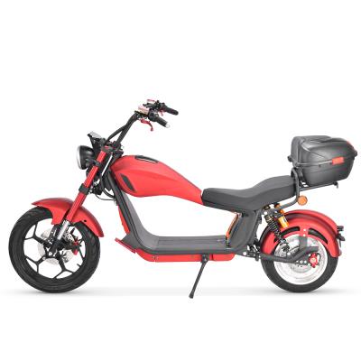 China 2021 Citycoco 2000w Adult Electric Scooter Adult 2 Seats With Fat Tire e Scooter 60v 12ah 20ah Front Wheel 17inch Cheap Battery Motorcycles; 12inch rear wheel for sale