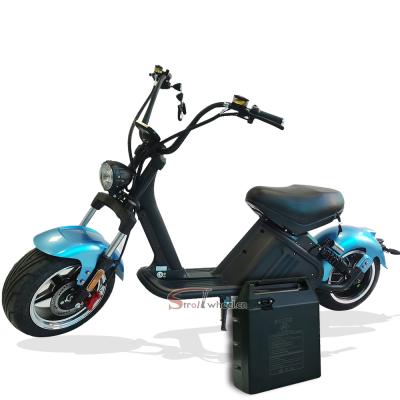 China Holland Warehouse m2 Citycoco 2000w unisex electric scooter with Seat 20Ah lithium battery electric motorcycle EEC coc approved for sale