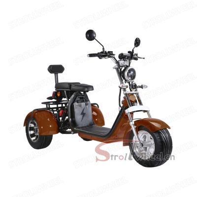 China 2020 Fashion style 3 wheel electric scooter citycoco 2000w motor 60V 20Ah electric motorcycle 10 inch wheel for sale