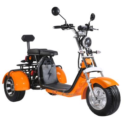 China citycoco 1500w EEC COC approved adult electric scooter citycoco 2000w 60V 20Ah e motorcycle door to door 10 inch wheel for sale