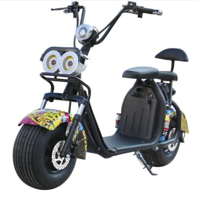 China EEC approved junior electric scooter 1500w citycoco removable battery 18*9.5 inch for sale