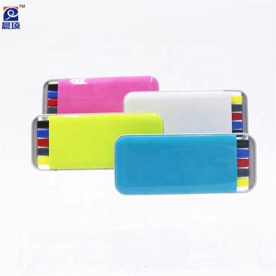 China Promotional Pen 4 in 1 Stationery Pen Set Mechanical Pencil Highlighter Bar Pen 2 Pieces Ball for sale