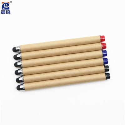 China Stylus Pen Promotional Paper Pen No Ink Eco-Friendly Paper Keep Your Hands Safe Touch Pen Customized Logo for sale